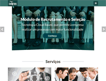 Tablet Screenshot of cohros.com.br